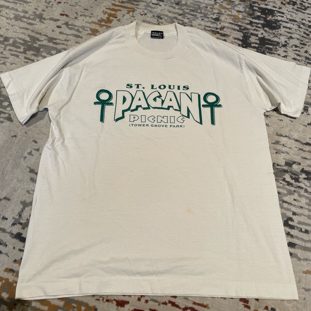 Vintage 1994 St Louis Pagan Picnic T-shirt tee size l